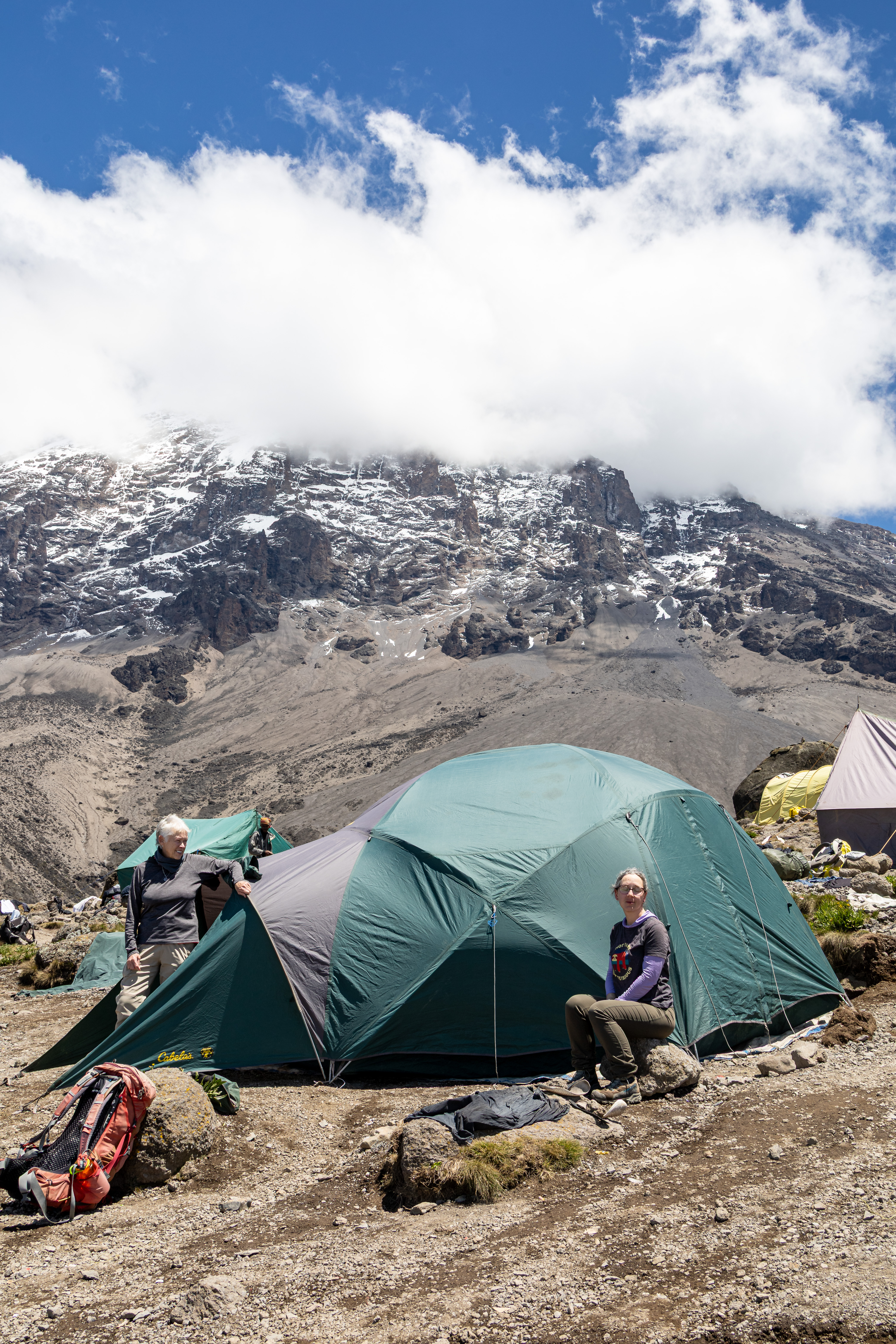 Quest for Kilimanjaro, Day 5: Baranco Wall to Basecamp – Thither & Yon